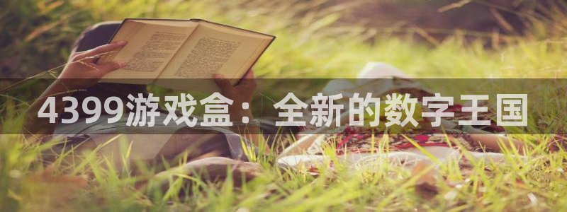 杜邦娱乐测速登陆：4399游戏盒：全新的数字王国